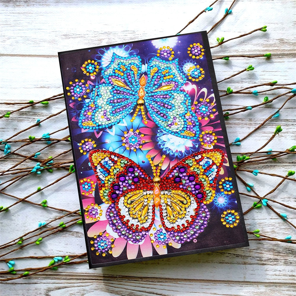 DIY Diamond Painting Notebook - DAZZLE CRAFTER