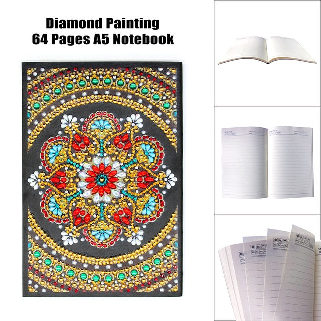 DIY Diamond Painting Notebook - DAZZLE CRAFTER