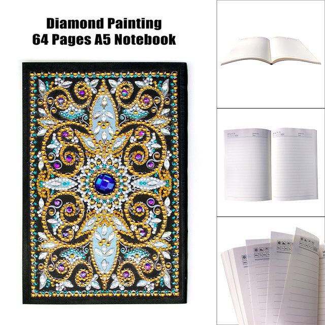 DIY Diamond Painting Notebook - DAZZLE CRAFTER