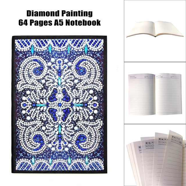 DIY Diamond Painting Notebook - DAZZLE CRAFTER