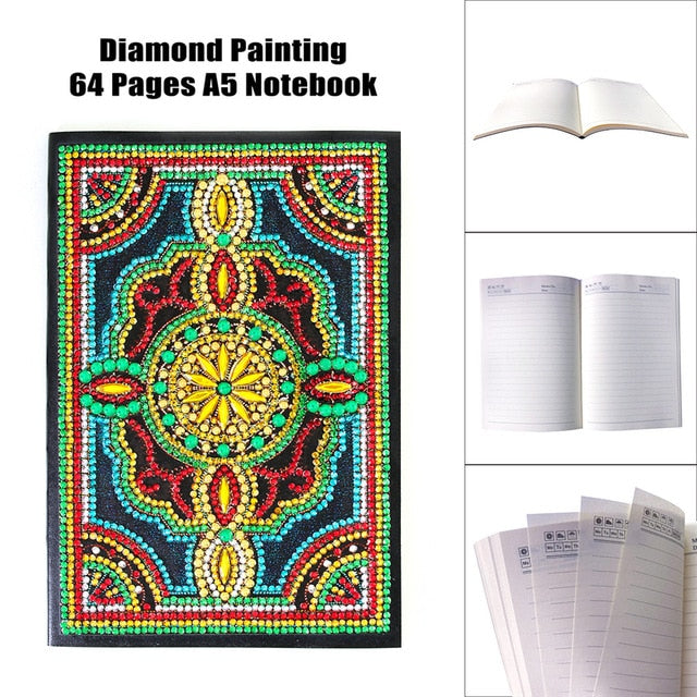 DIY Diamond Painting Notebook - DAZZLE CRAFTER