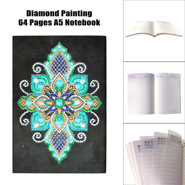 DIY Diamond Painting Notebook - DAZZLE CRAFTER