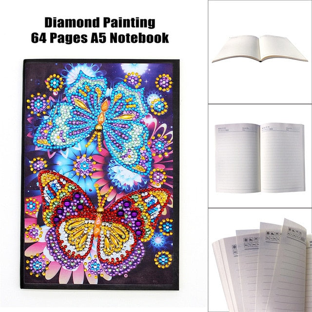 DIY Diamond Painting Notebook - DAZZLE CRAFTER