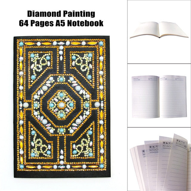 DIY Diamond Painting Notebook - DAZZLE CRAFTER