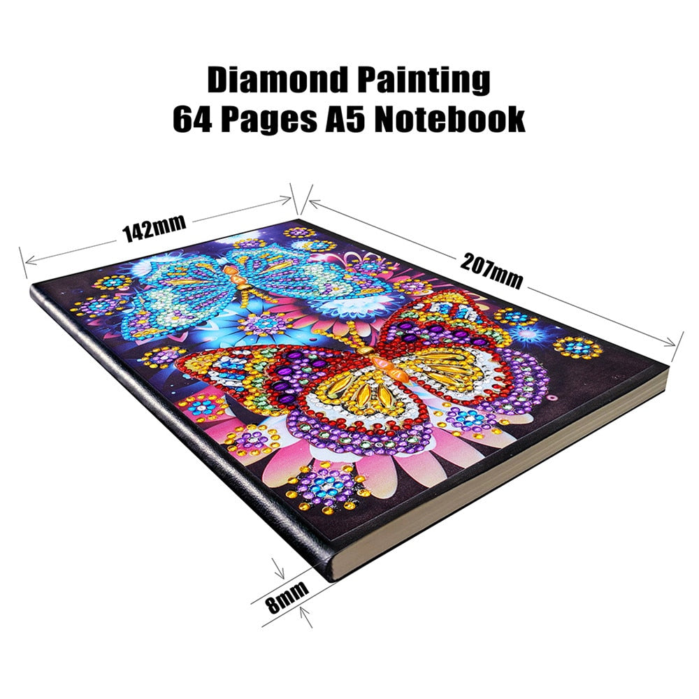 DIY Diamond Painting Notebook - DAZZLE CRAFTER