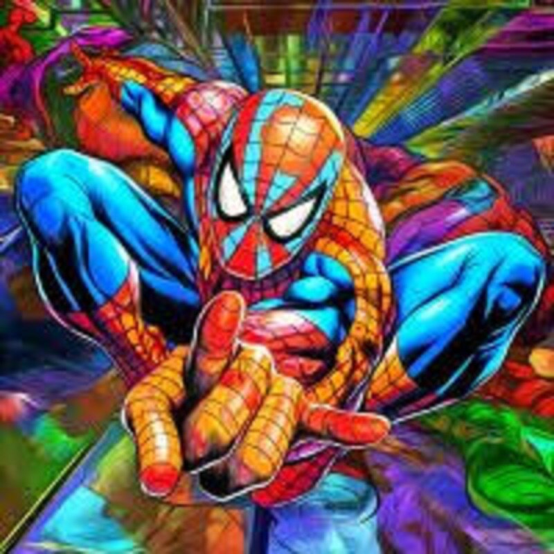 SUPERHERO SPIDERMAN Diamond Painting Kit – DAZZLE CRAFTER