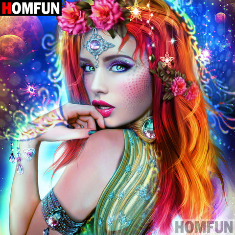Image of FANTASY GIRL Diamond Painting Kit - DAZZLE CRAFTER