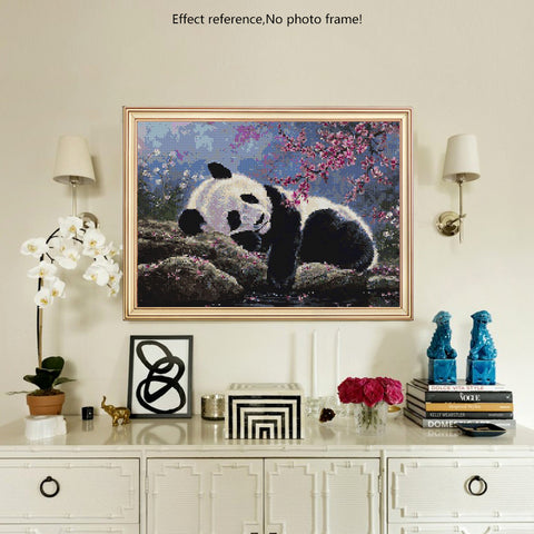 Image of Sleeping Panda Diamond Painting Kit - DAZZLE CRAFTER