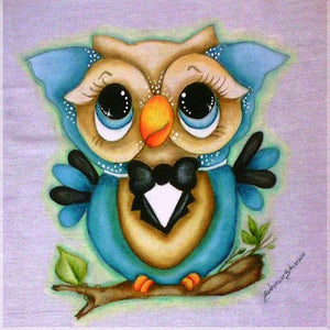 OWL WITH BOW Diamond Painting Kit - DAZZLE CRAFTER