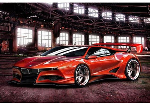 Image of Amazing Cars Diamond Painting Kit - DAZZLE CRAFTER
