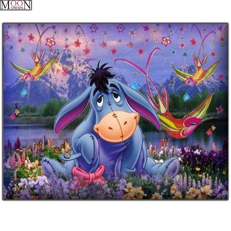 BLUE DONKEY  Diamond Painting Kit - DAZZLE CRAFTER