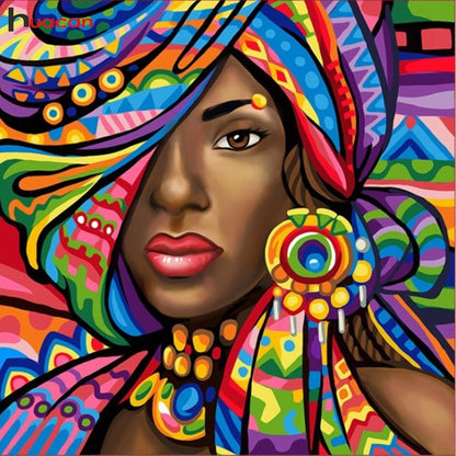 GIRL FROM AFRICA Diamond Painting Kit - DAZZLE CRAFTER