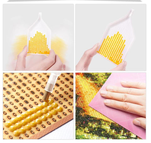 Image of SUNFLOWER BEAUTY Diamond Painting Kit - DAZZLE CRAFTER