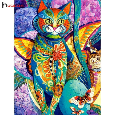 Image of FELINE GLORY Diamond Painting Kit - DAZZLE CRAFTER