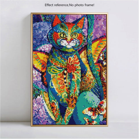 Image of FELINE GLORY Diamond Painting Kit - DAZZLE CRAFTER