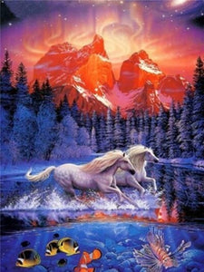 BEAUTIFUL HORSES SERIES Diamond Painting Kit - DAZZLE CRAFTER