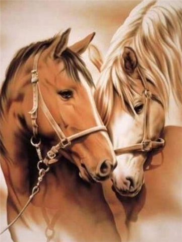 Image of BEAUTIFUL HORSES SERIES Diamond Painting Kit - DAZZLE CRAFTER