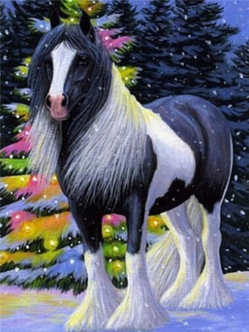 Image of BEAUTIFUL HORSES SERIES Diamond Painting Kit - DAZZLE CRAFTER