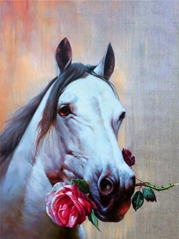 Image of BEAUTIFUL HORSES SERIES Diamond Painting Kit - DAZZLE CRAFTER
