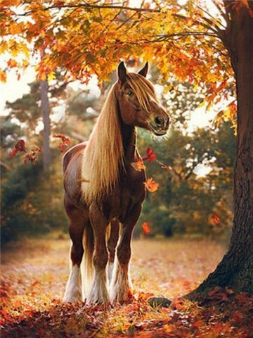 Image of BEAUTIFUL HORSES SERIES Diamond Painting Kit - DAZZLE CRAFTER