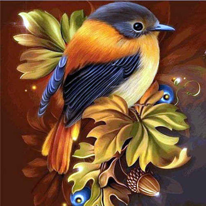TWIN BIRDS & FLOWERS Diamond Painting Kit - DAZZLE CRAFTER