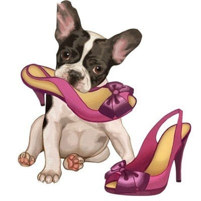 Image of CUTE PUPPY SERIES Diamond Painting Kit - DAZZLE CRAFTER