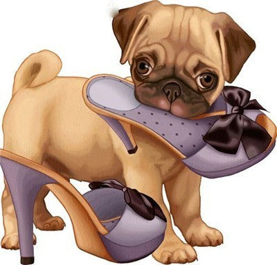 Image of CUTE PUPPY SERIES Diamond Painting Kit - DAZZLE CRAFTER