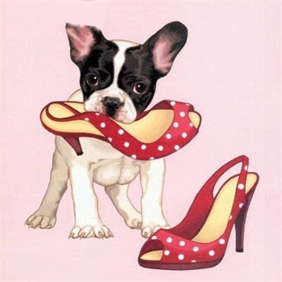 Image of CUTE PUPPY SERIES Diamond Painting Kit - DAZZLE CRAFTER