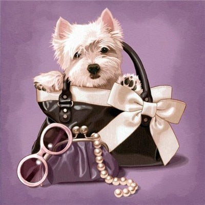 Image of CUTE PUPPY SERIES Diamond Painting Kit - DAZZLE CRAFTER