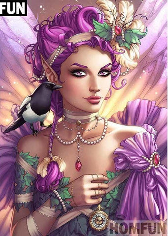 Image of Purple Queen Diamond Painting Kit - DAZZLE CRAFTER