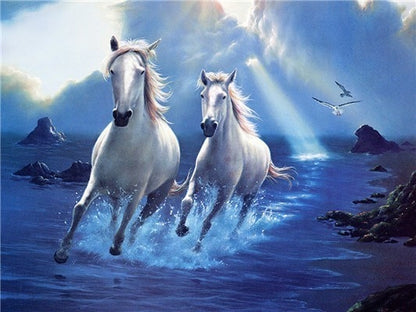 GALLOPING HORSES SERIES Diamond Painting Kit - DAZZLE CRAFTER