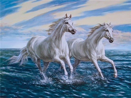 GALLOPING HORSES SERIES Diamond Painting Kit - DAZZLE CRAFTER
