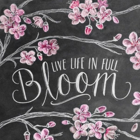 LIVE LIFE IN FULL BLOOM Diamond Painting Kit - DAZZLE CRAFTER