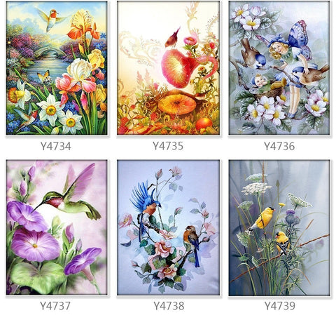Image of BEAUTIFUL BIRDS SERIES Diamond Painting Kit - DAZZLE CRAFTER