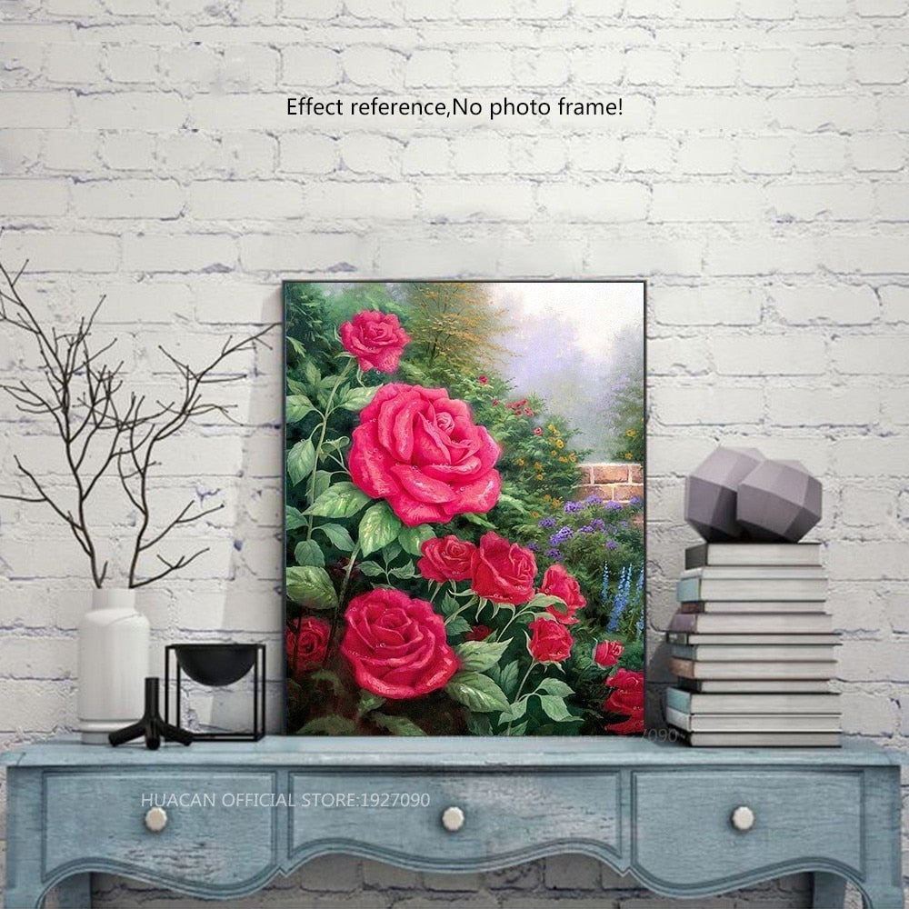 RED ROSES Diamond Painting Kit – DAZZLE CRAFTER