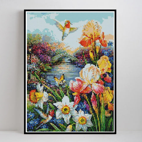 Image of BEAUTIFUL BIRDS SERIES Diamond Painting Kit - DAZZLE CRAFTER
