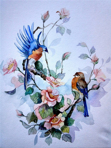 Image of BEAUTIFUL BIRDS SERIES Diamond Painting Kit - DAZZLE CRAFTER