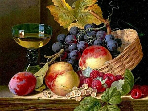 Image of FRUITS & WINE SERIES Diamond Painting Kit - DAZZLE CRAFTER