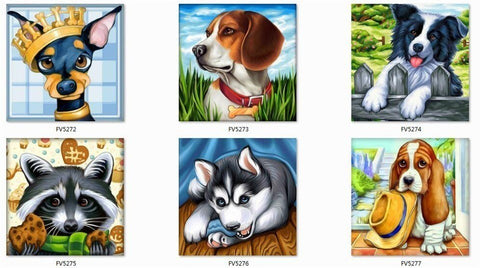 Image of MY SWEET PETS Diamond Painting Kit - DAZZLE CRAFTER