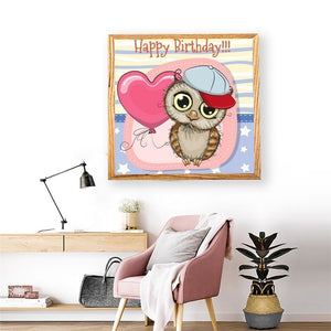 HAPPY BIRTHDAY LOVE Diamond Painting Kit - DAZZLE CRAFTER