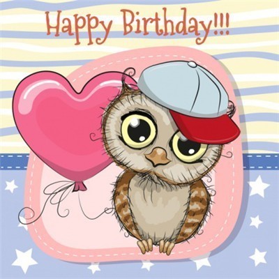 Image of HAPPY BIRTHDAY LOVE Diamond Painting Kit - DAZZLE CRAFTER
