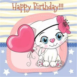 HAPPY BIRTHDAY LOVE Diamond Painting Kit - DAZZLE CRAFTER