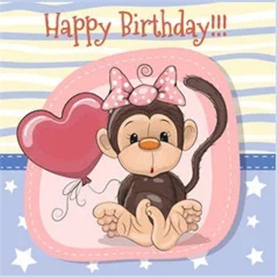 Image of HAPPY BIRTHDAY LOVE Diamond Painting Kit - DAZZLE CRAFTER