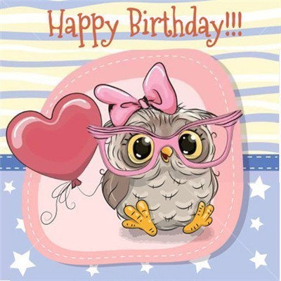 Image of HAPPY BIRTHDAY LOVE Diamond Painting Kit - DAZZLE CRAFTER