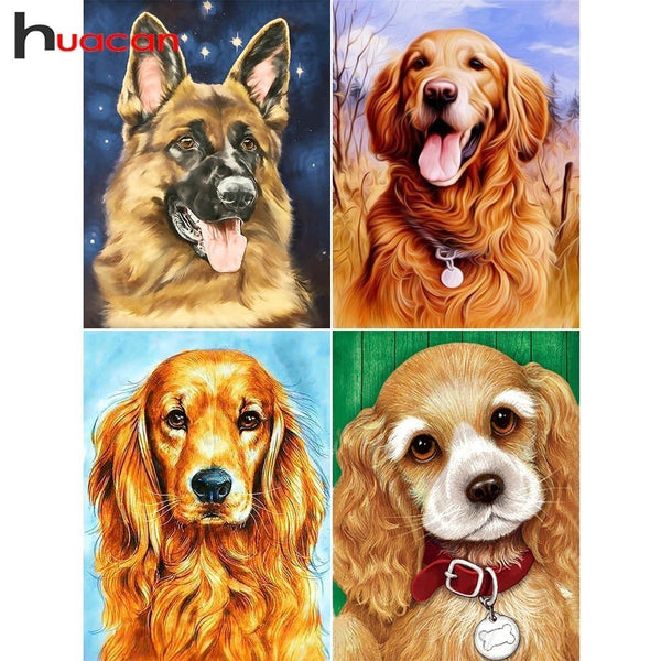 CUSTOM PHOTO WITH PETS - MAKE YOUR OWN DIAMOND PAINTING – DAZZLE CRAFTER