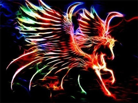 Image of NEON MULTICOLOR ANIMAL SERIES Diamond Painting Kit - DAZZLE CRAFTER