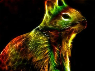 NEON MULTICOLOR ANIMAL SERIES Diamond Painting Kit - DAZZLE CRAFTER