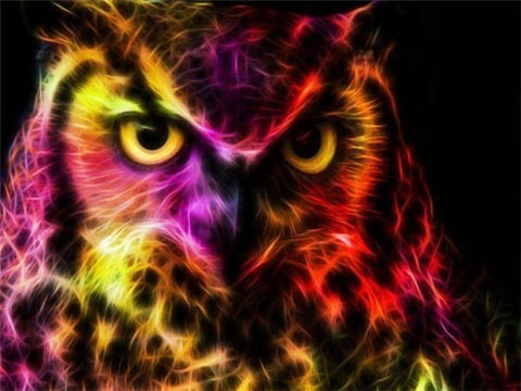 Image of NEON MULTICOLOR ANIMAL SERIES Diamond Painting Kit - DAZZLE CRAFTER