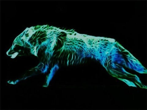 Image of NEON MULTICOLOR ANIMAL SERIES Diamond Painting Kit - DAZZLE CRAFTER