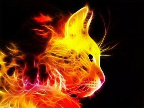 Image of NEON MULTICOLOR ANIMAL SERIES Diamond Painting Kit - DAZZLE CRAFTER